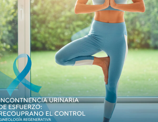 Incontinencia urinaria de esfuerzo: Recuperando el control con tratamientos de ginecología regenerativa